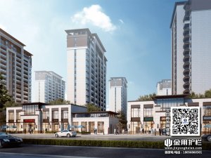 安慶國建悅美府小區定制欄桿扶手